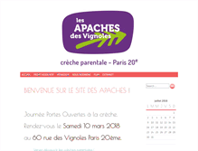 Tablet Screenshot of lesapachesdesvignoles.org
